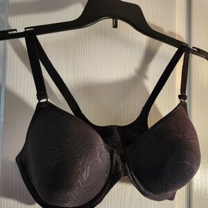 Bali Black Patterned Bra